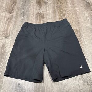 Fila Black Workout Shorts
